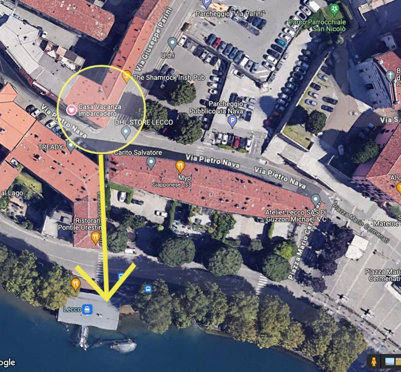 Casa Imbarcadero Lägenhet Lecco Exteriör bild