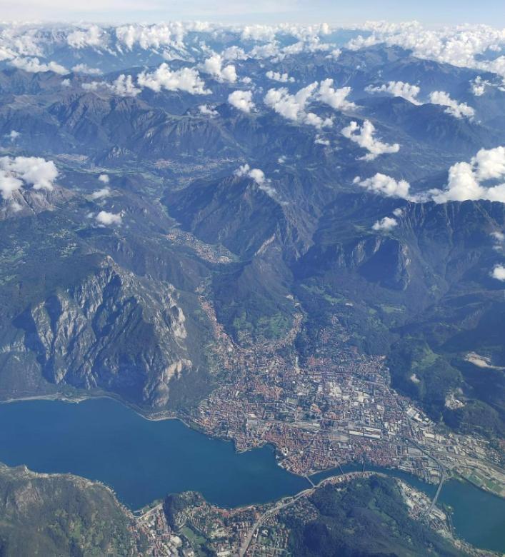 Casa Imbarcadero Lägenhet Lecco Exteriör bild